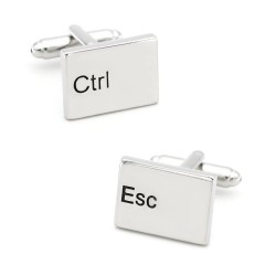 ESC & CTRL-toetsenbord - manchetknopenManchetknopen