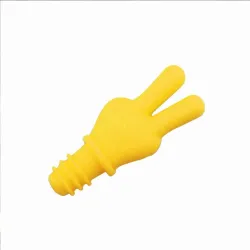 Siliconen wijnflesstopper - Victory handvormigBar producten