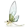 Elegante broche - met transparante libel / kristallenBroches
