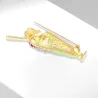 Broche in de vorm van een ijsje - met parels/kristallenBroches