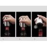 Automatische bierflesopener - magnetisch - naar beneden duwen - roestvrij staalBar producten