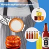 Multifunctionele blik / fles / pot dekselopener - verstelbaar - roestvrij staalBar producten