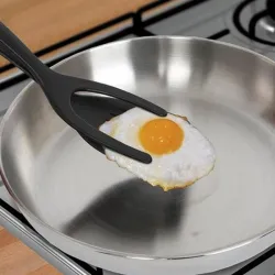 Multifunctionele 2-in-1 spatel - tang met antiaanbaklaag - kookgereedschap in de keukenBestek