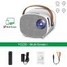 AAO YG230 - mini projector - 1080P - WiFi - multi screen - with speakerProjectors
