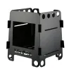 Hout/alcohol kachel - opvouwbaar - outdoor / camping BBQ - RVS - met tasBarbecue - BBQ