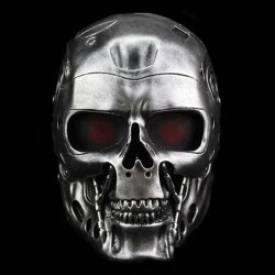 Creepy terminator - skull helmet - full face mask - Halloween - carnivalsMasks