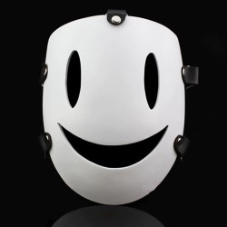 Sky Violations Sniper - smiley - masque blanc intégral - Halloween - carnavals