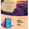 Natuurlijke handgemaakte zeep - hydraterend - whitening - acnebehandeling - lavendel - 50gHuid