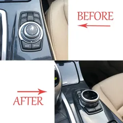 Car multimedia buttons cover - original - for BMWStyling parts