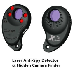 Laser-antispiondetector - verborgen camerazoekerBeveiligingscamera's