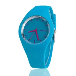 Trendy siliconen horloge - ultradun - unisexHorloges