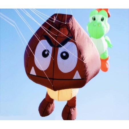 Soft inflatable kite - multi-color - mushroom - 3MKites