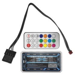 Koelventilator - schakelkast - met RGB-controller - 4-6-pinsKoeling