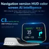 Autonavigatie - boordcomputer - OBD2 - GPS - snelheidsmeter - head-up displayDiagnose