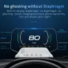 Autonavigatie - boordcomputer - OBD2 - GPS - snelheidsmeter - head-up displayDiagnose
