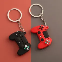 Sleutelhanger met een gamecontrollerSleutelhangers
