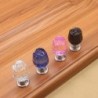 Luxe meubelknoppen - glaskristal roosvormMeubels