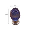 Luxe meubelknoppen - glaskristal roosvormMeubels