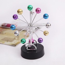 Kleurrijk roterend reuzenrad - Newton Pendulum ballMagneten