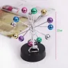 Kleurrijk roterend reuzenrad - Newton Pendulum ballMagneten