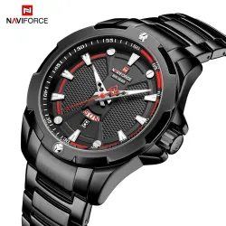 NAVIFORCE - luxe sporthorloge - Quartz - kalender - waterdichtHorloges