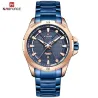 NAVIFORCE - luxe sporthorloge - Quartz - kalender - waterdichtHorloges
