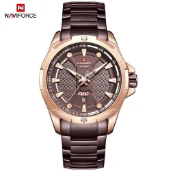 NAVIFORCE - luxe sporthorloge - Quartz - kalender - waterdichtHorloges