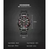 NAVIFORCE - luxe sporthorloge - Quartz - kalender - waterdichtHorloges