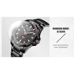 NAVIFORCE - luxe sporthorloge - Quartz - kalender - waterdichtHorloges