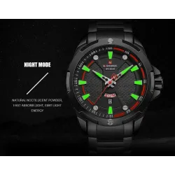 NAVIFORCE - luxe sporthorloge - Quartz - kalender - waterdichtHorloges