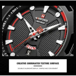 NAVIFORCE - luxe sporthorloge - Quartz - kalender - waterdichtHorloges