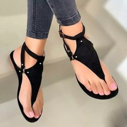 Summer gladiator sandals - with ankle strap - flat soleSandals