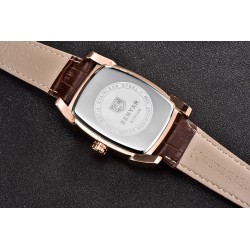 BENYAR - luxe quartz horloge - waterdicht - leren bandHorloges
