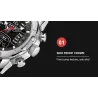NAVIFORCE - luxe sporthorloge - quartz - digitaal - analoog dubbel display - waterdichtHorloges