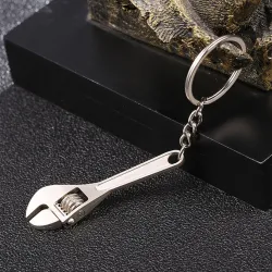 Metalen mini verstelbare moersleutel - sleutelhangerSleutelhangers