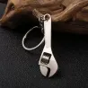 Metalen mini verstelbare moersleutel - sleutelhangerSleutelhangers