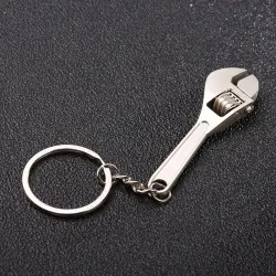 Metalen mini verstelbare moersleutel - sleutelhangerSleutelhangers