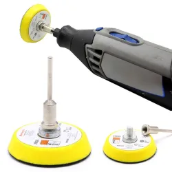 2 inch polijstpad - 3 mm schacht - voor schuren / polijstenBits & boren