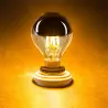LED lamp - G45 gold mirror bubble - dimbaar - warm wit - 4W - E12 - E14 - 10 stuksE14