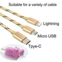 USB charging cable protection - animals shapeCables