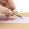 Mini zakmes - verschuifbaar - opvouwbaar - met sleutelringSleutelhangers