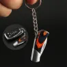 Mini opvouwbaar zakmes - met sleutelhanger - roestvrij staalMultitool & Zakmes