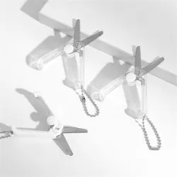 Mini kleurrijke schaar - intrekbaar - opvouwbaarMultitool & Zakmes