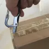 Multifunctioneel minimes - met flesopener / karabijnhaak - roestvrij staalMultitool & Zakmes