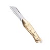 Mini foldable pocket knife - carved patterns - stainless steelKnives & Multitools