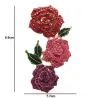 Luxe broche - grote kristallen bloemenBroches