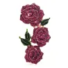 Luxe broche - grote kristallen bloemenBroches