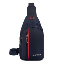 Stijlvolle schouder-/borsttas - kleine rugzak - met koptelefoonaansluitingTassen