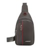 Stylish shoulder / chest bag - small backpack - with earphones jack holeBags