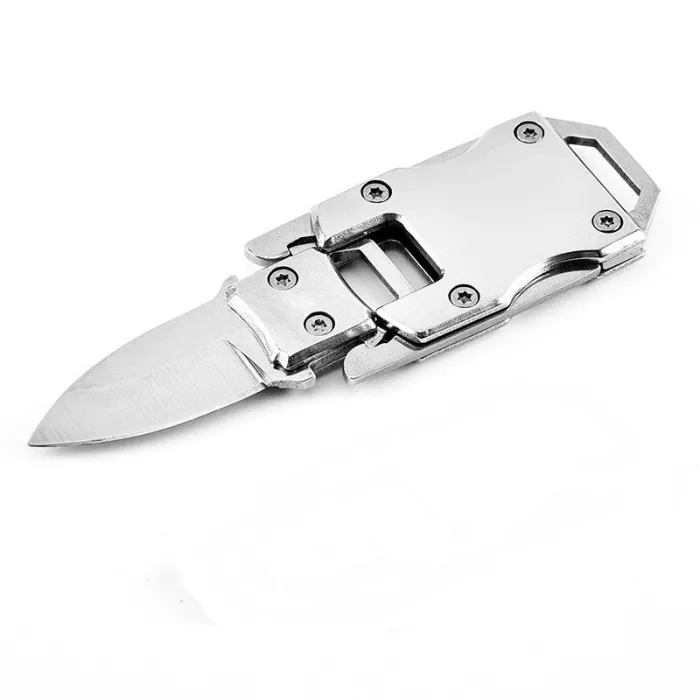 Klein zakmes - afneembaar - opvouwbaar - roestvrij staal - met lanyardMultitool & Zakmes